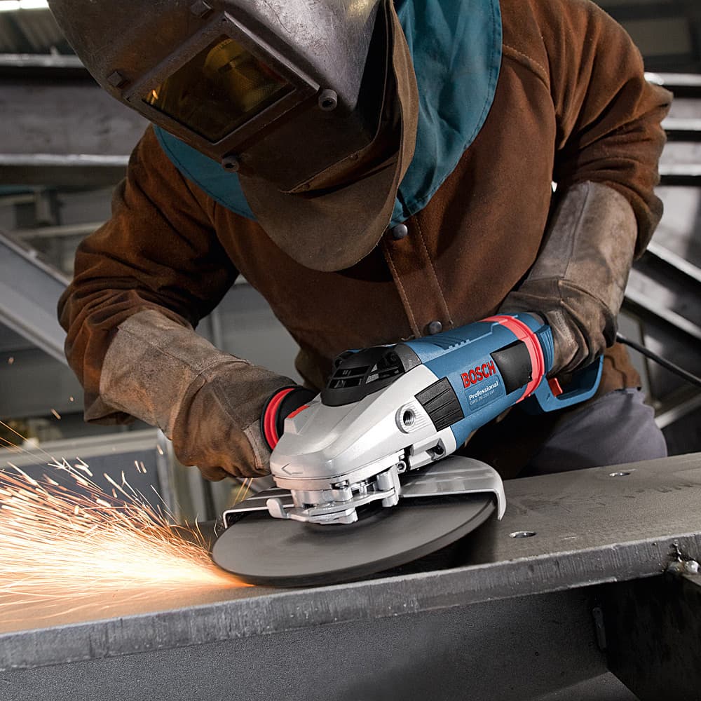 Bosch 180mm / 7 inch 2600W Professional Angle Grinder, GWS 26-180 LVI