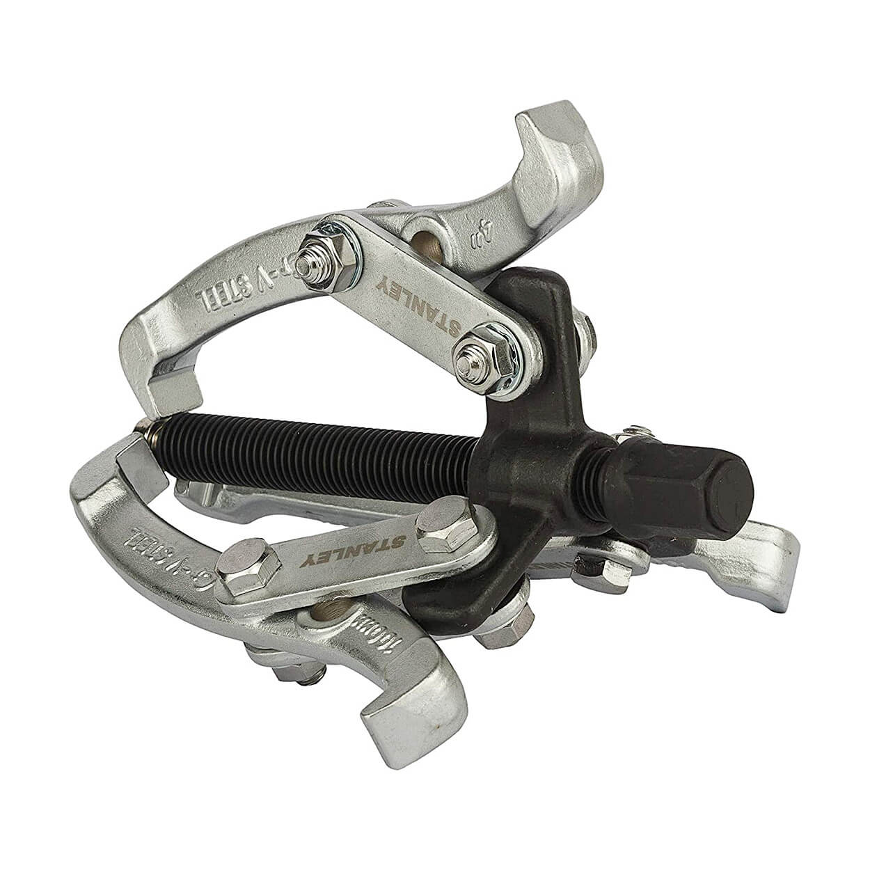 Stanley 100 mm Carbon Steel 3 Jaw Gear Puller, 70747-S