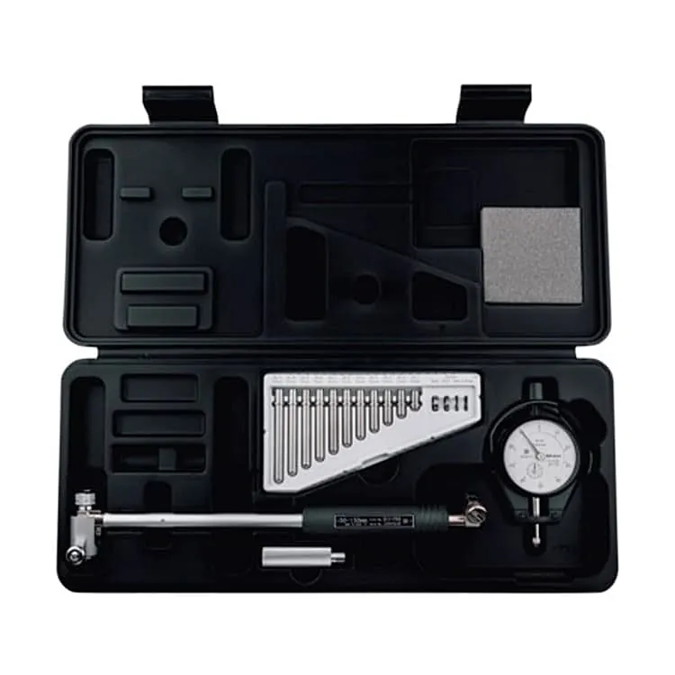 Mitutoyo 50 - 150 mm 2-Point Inside Measuring Instrument Standard Bore Gauge With Dial Indicator (Graduation 0.01 mm), 511-713-20