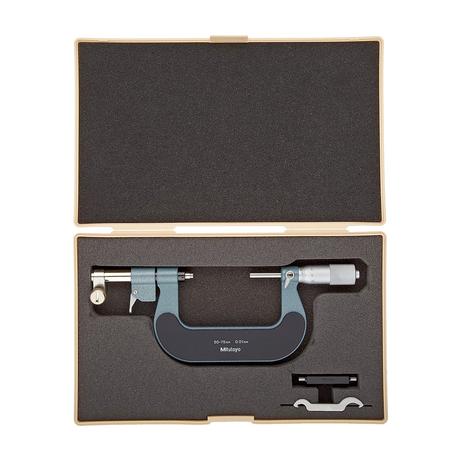 Mitutoyo 50 - 75 mm Indicator Type Micrometer without Indicator, 107-203