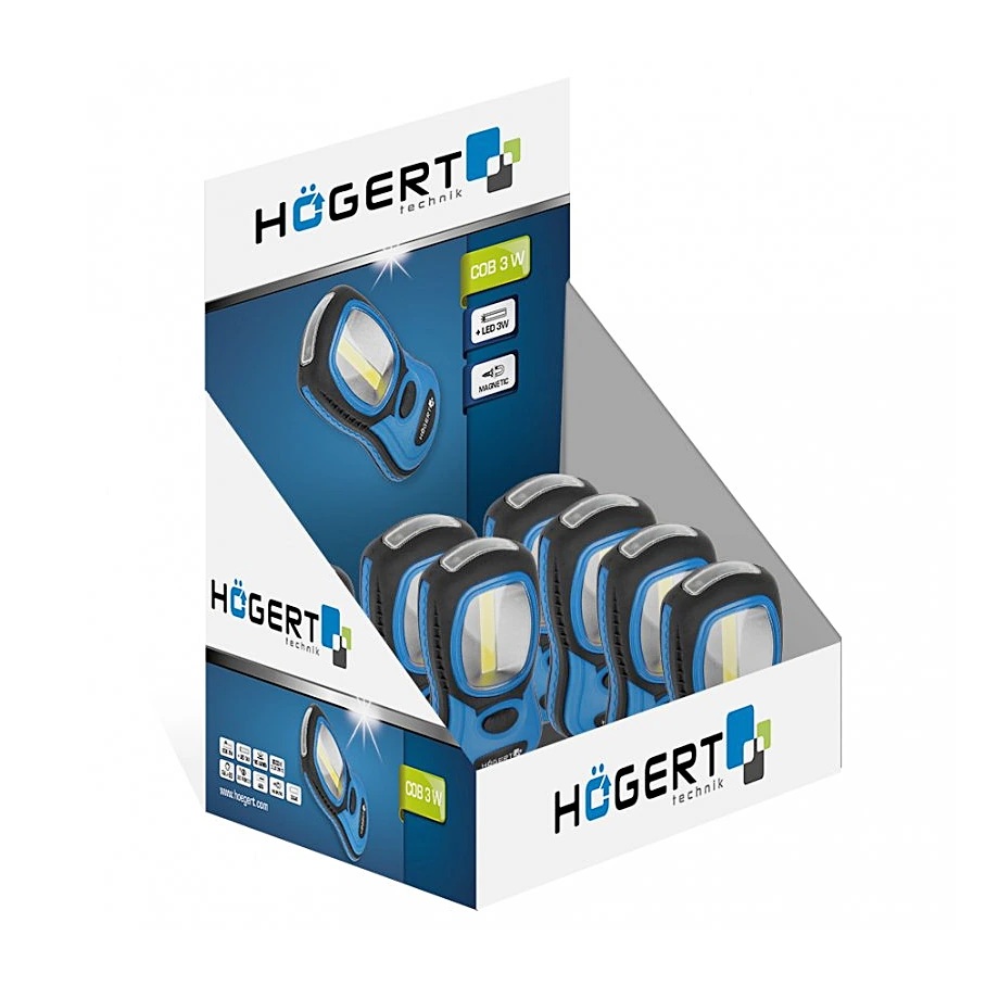 Hogert 3W COB Inspection Work Light Torch, HT1E402