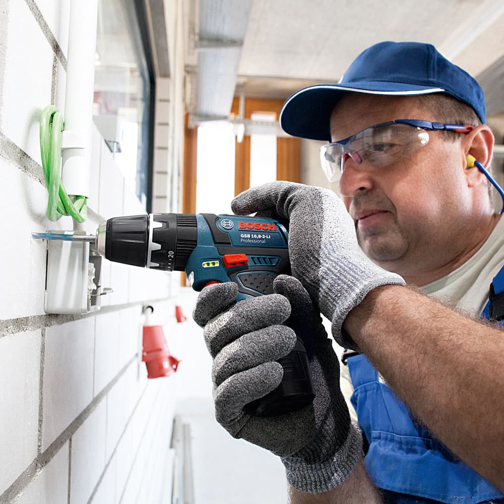 Bosch 10.8 V Professional Cordless Drill Driver, GSB 10.8-2-LI