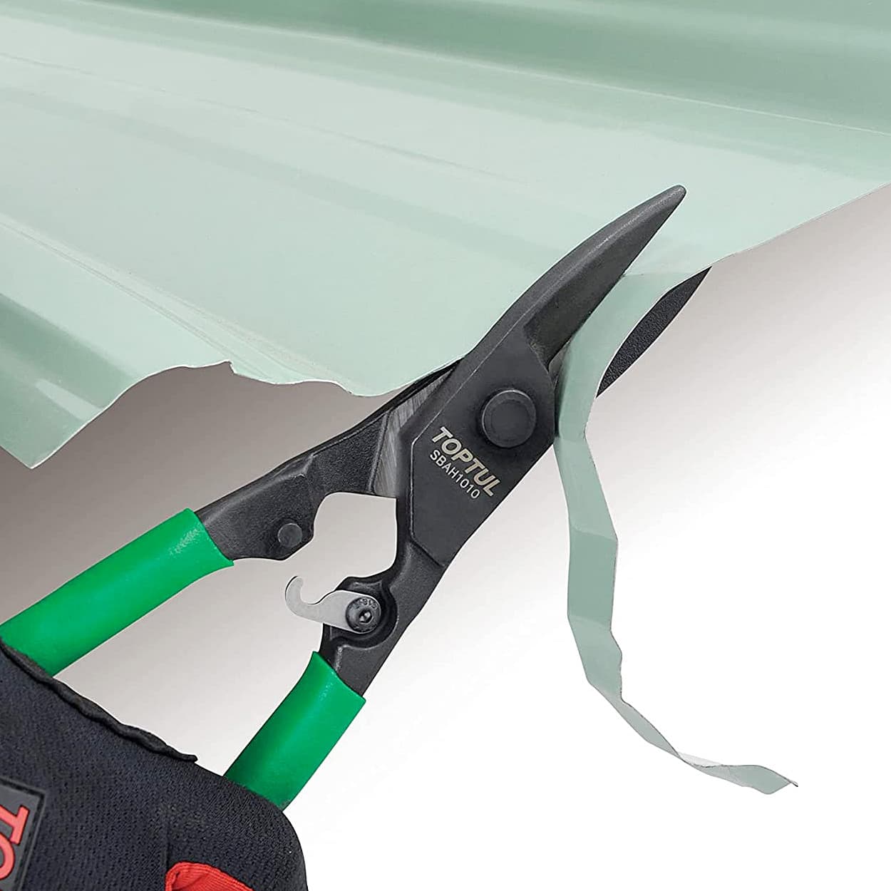 Toptul 185 mm / 7 inch Universal Straight Tin Snips, SBAH0707