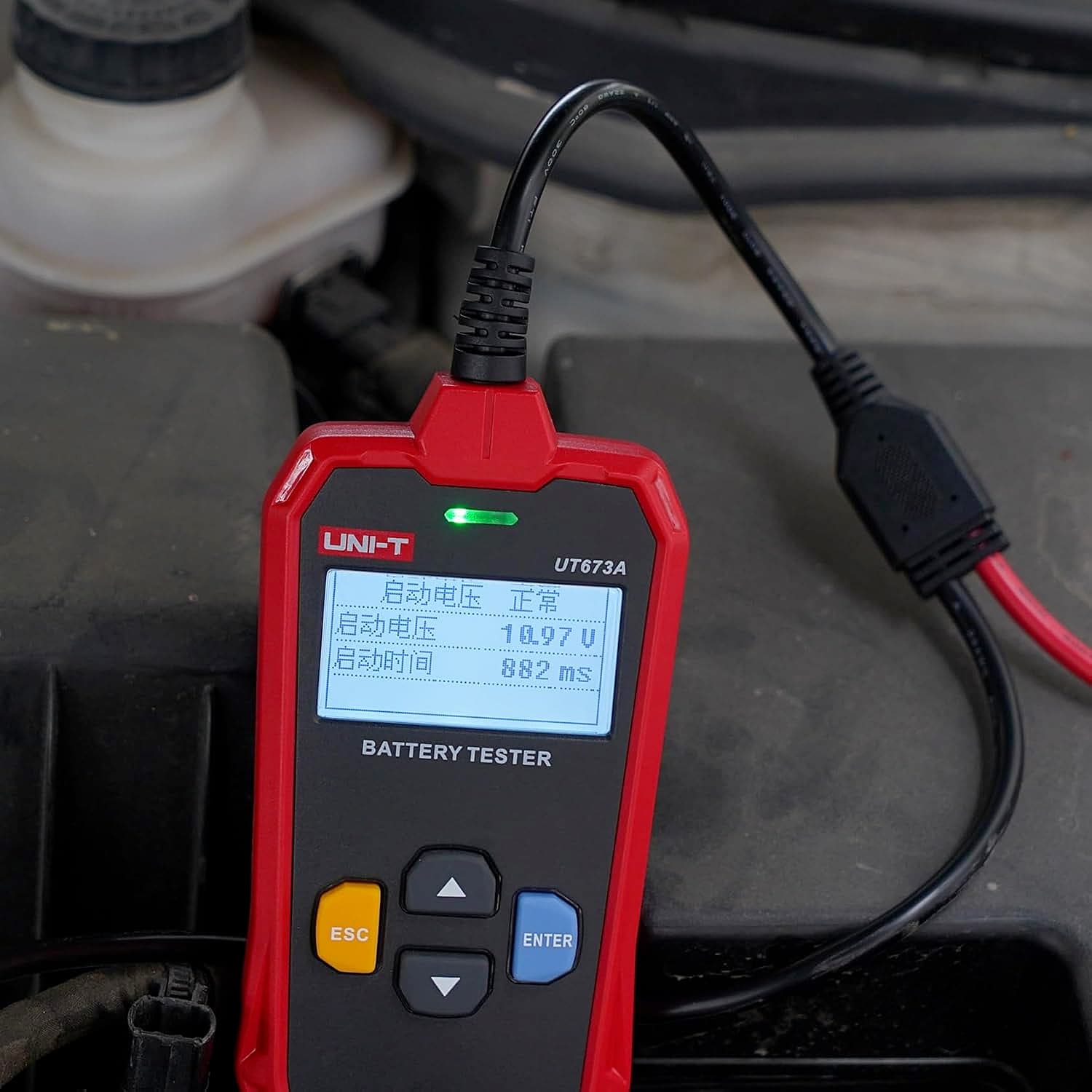UNI-T 12V Digital Battery Tester, UT673A