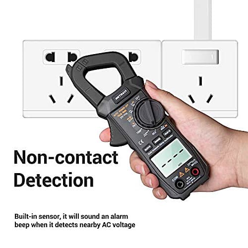 Metravi 3-5/6 Digit / 600A Digital TRMS AC/DC Clamp Meter, DT-115