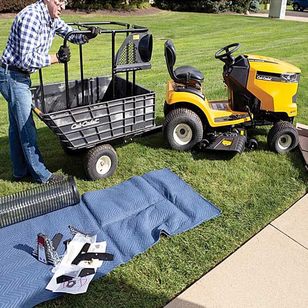 Cub Cadet 42 / 46 Inch Deck's Leaf Collector For Ride On Mover, 19A30043100