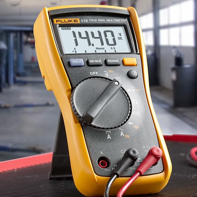 Fluke 115 6000 Counts / 600V True-RMS Field Technicians Digital Multimeter