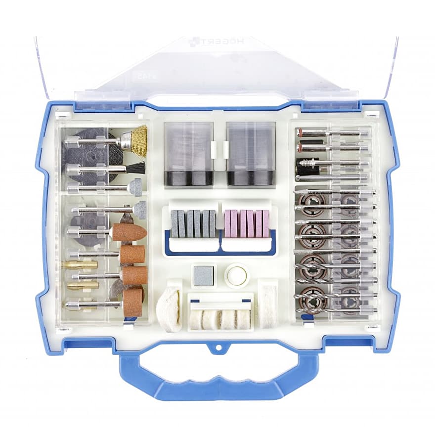 Hogert 155 Pcs Spare Accessories Set for Mini Grinder, HT2E115