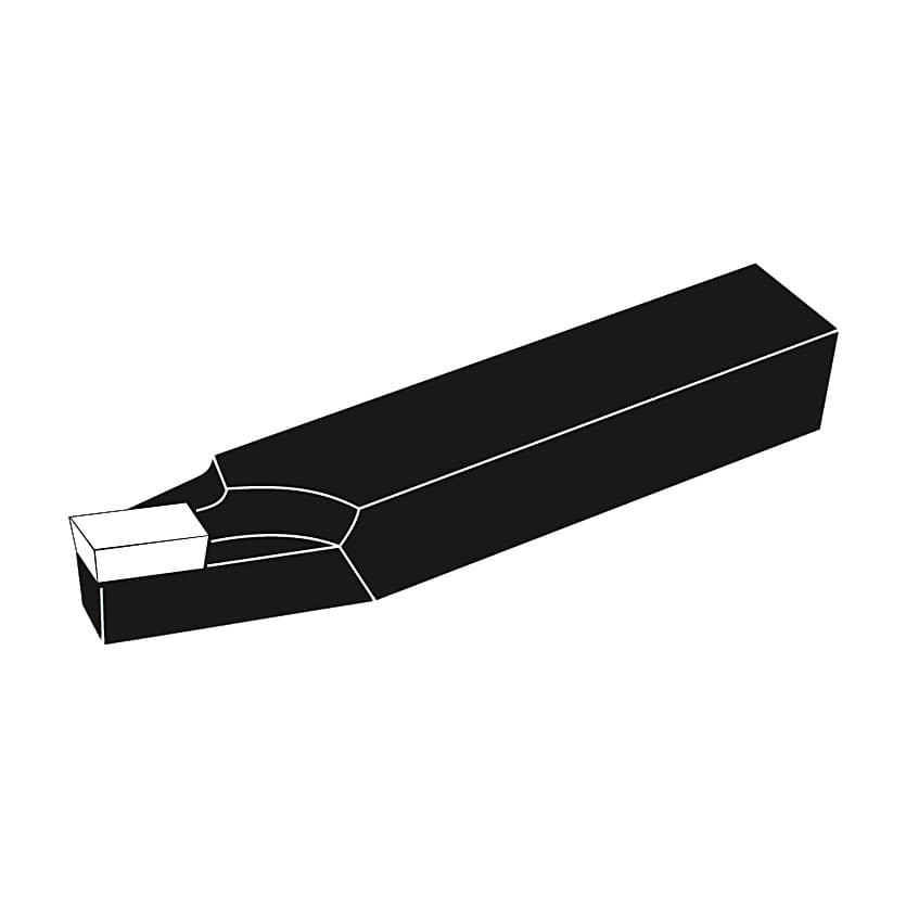Zenstar 140 mm Length / ISO 3 (123) Cranked Finishing Tool (Left Hand), 123-2525