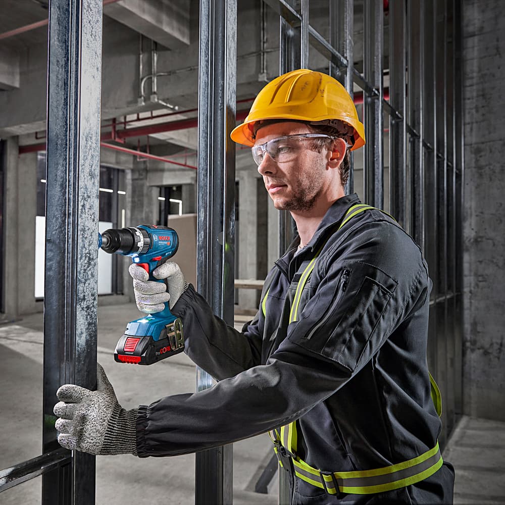 Bosch 18V / 13 mm Professional Cordless Impact Drill Driver (Bare Tool), GSB 18V-65