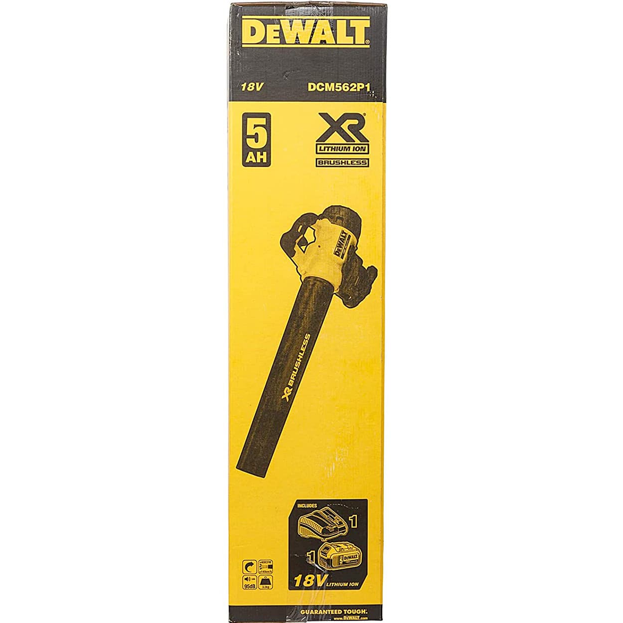 Dewalt 18V XR Cordless Brushless Motor Blower with 1x5 Ah Battery, DCM562P1-QW