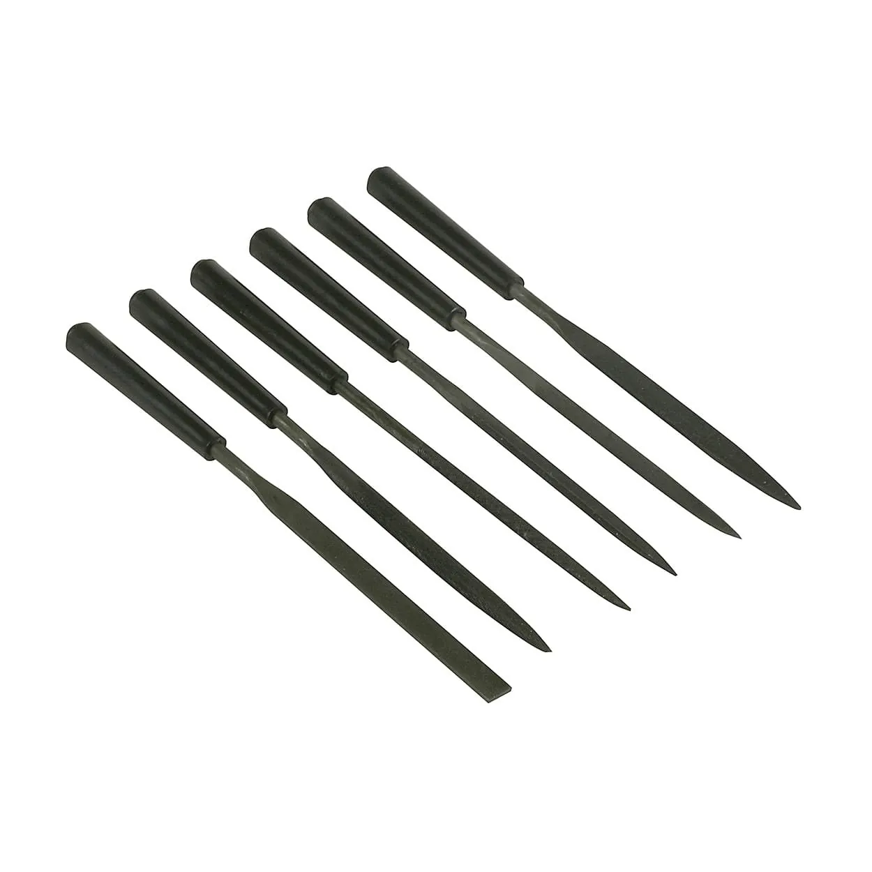 Stanley 150 mm Needle File Set (Pack Of 6 Pcs), 0-22-500