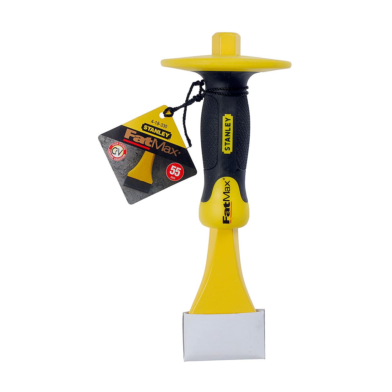 Stanley 55 x 250 mm FatMax Electrician Chisel With Gaurd, 4-18-330