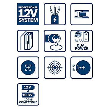 Bosch Professional Wall & Floor Detection Scanner, D-Tect 120