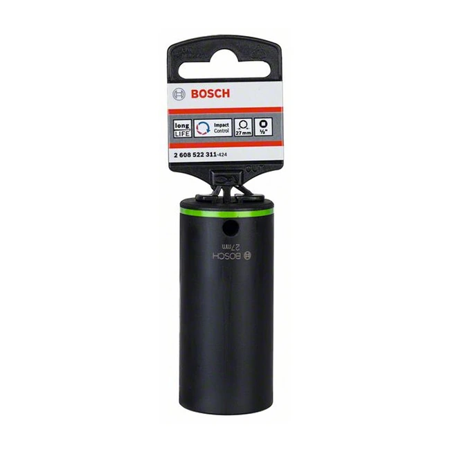 Bosch 27 mm, 1/2" Sq. Drive Sockets For Impact Wrenches, 2 608 522 311