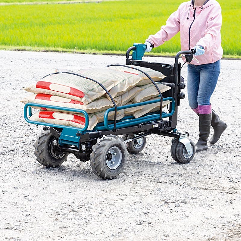 Makita 300 kg Load Capacity 18V X2 (36V) LXT BL Battery Powered 4 Wheel Wheelbarrow (Bare Tool), DCU604Z