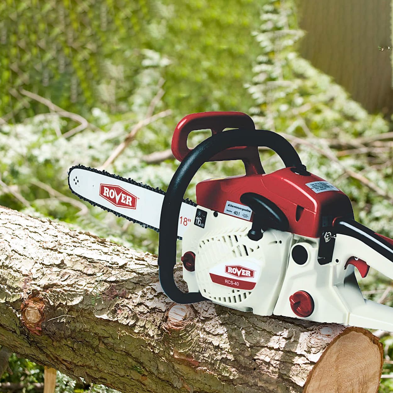 Rover 20 Inch / 2.4 HP Gasoline Chain Saw With Oregon Chain, RCS-4620