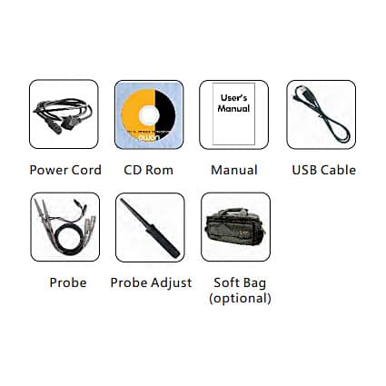 Owon 30MHz / 250MS/s Dual Channel Economical Type Digital Storage Oscilloscope, SDS 5032E
