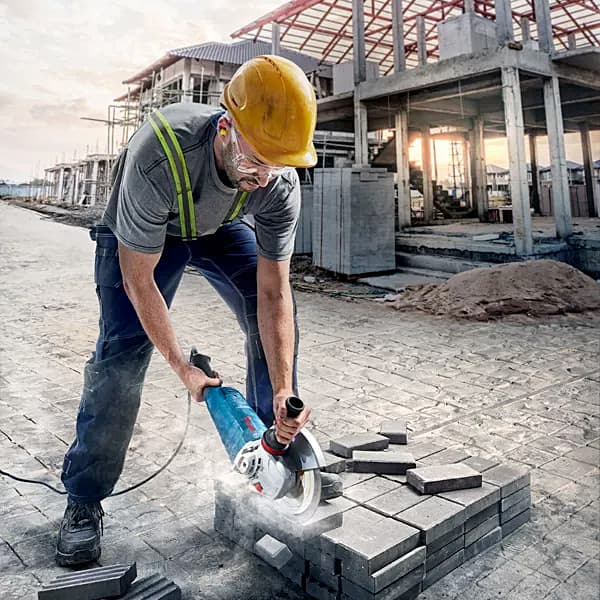 Bosch 230 mm / 9 inch 2700W Professional Large Angle Grinder, GWS 27-230 PR