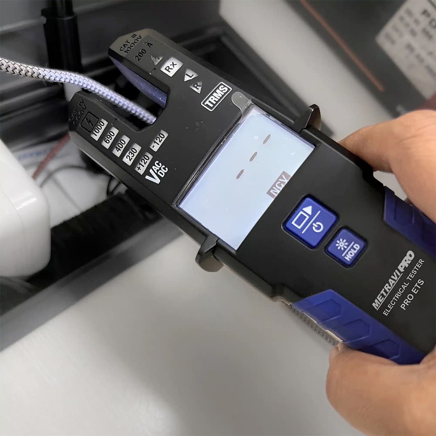 Metravi 0 - 1000V AC Voltage Smart Electrical Tester, PRO ETS