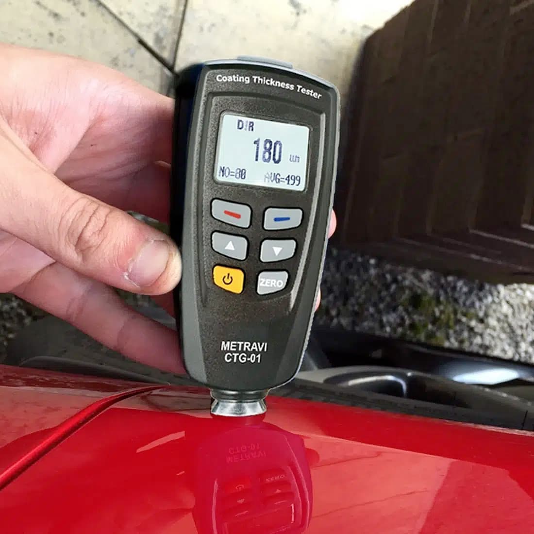Metravi 1250um Coating Thickness Gauge With Two Measuring Modes, CTG-01