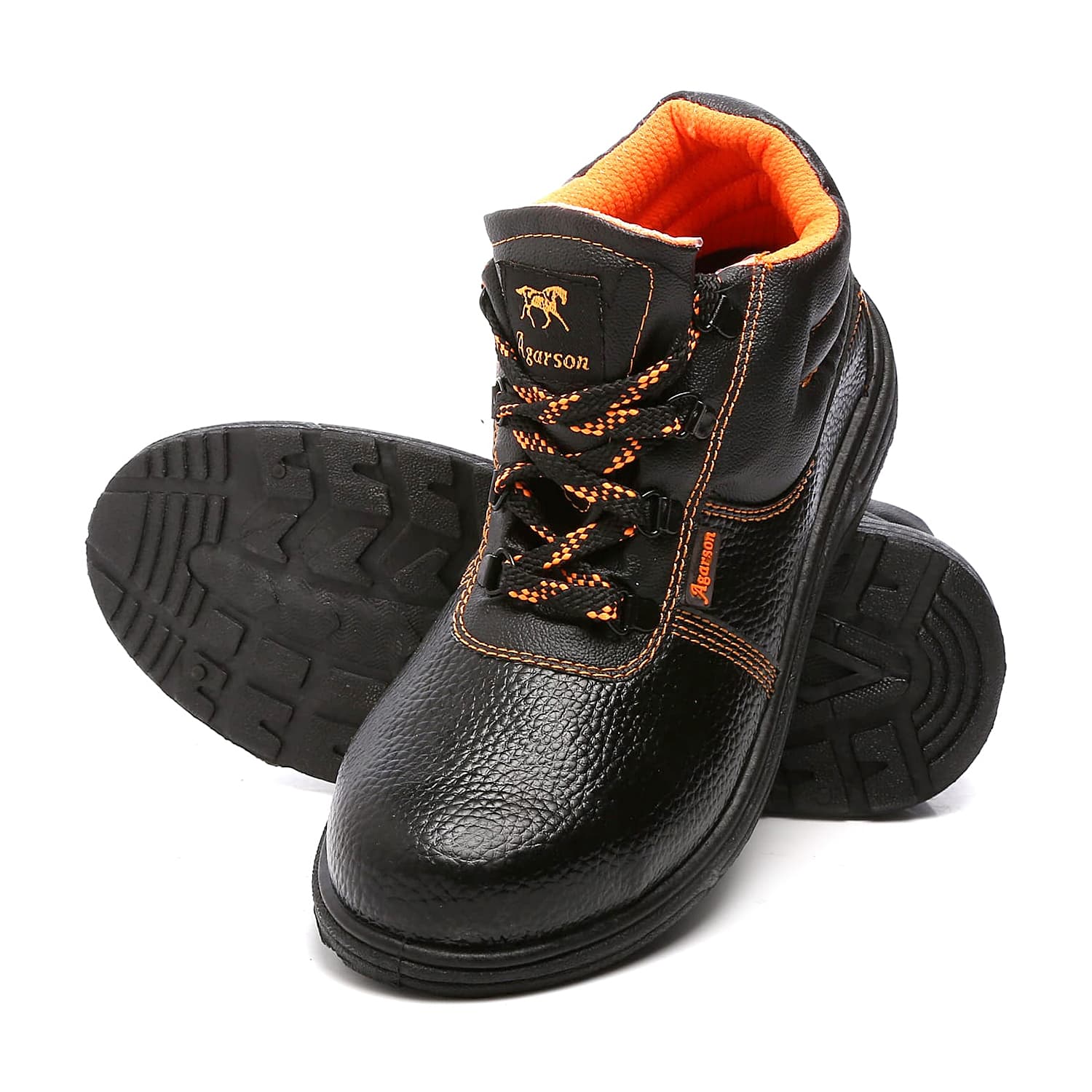 Agarson Crusher Long Lasting Safety Shoe with PVC Sole