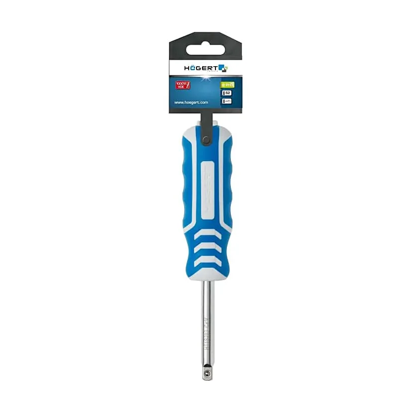 Hogert 1/4 Inch Sq. Drive Spinner Handle, HT1S203