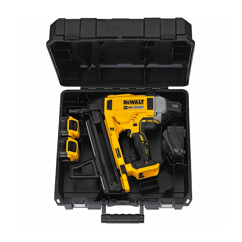 Dewalt 18V XR Li-ion Cordless 30 Nail Capacity Nailer with Brushless Motor & 2x5.0Ah Batteries Included, DCN890P2