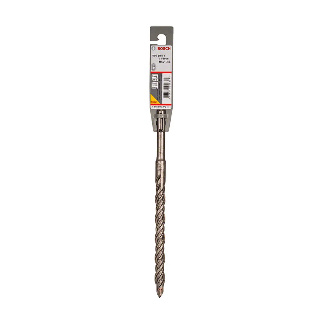Bosch 14 x 215 mm SDS Plus-5 Drill Bits, 1 618 596 270