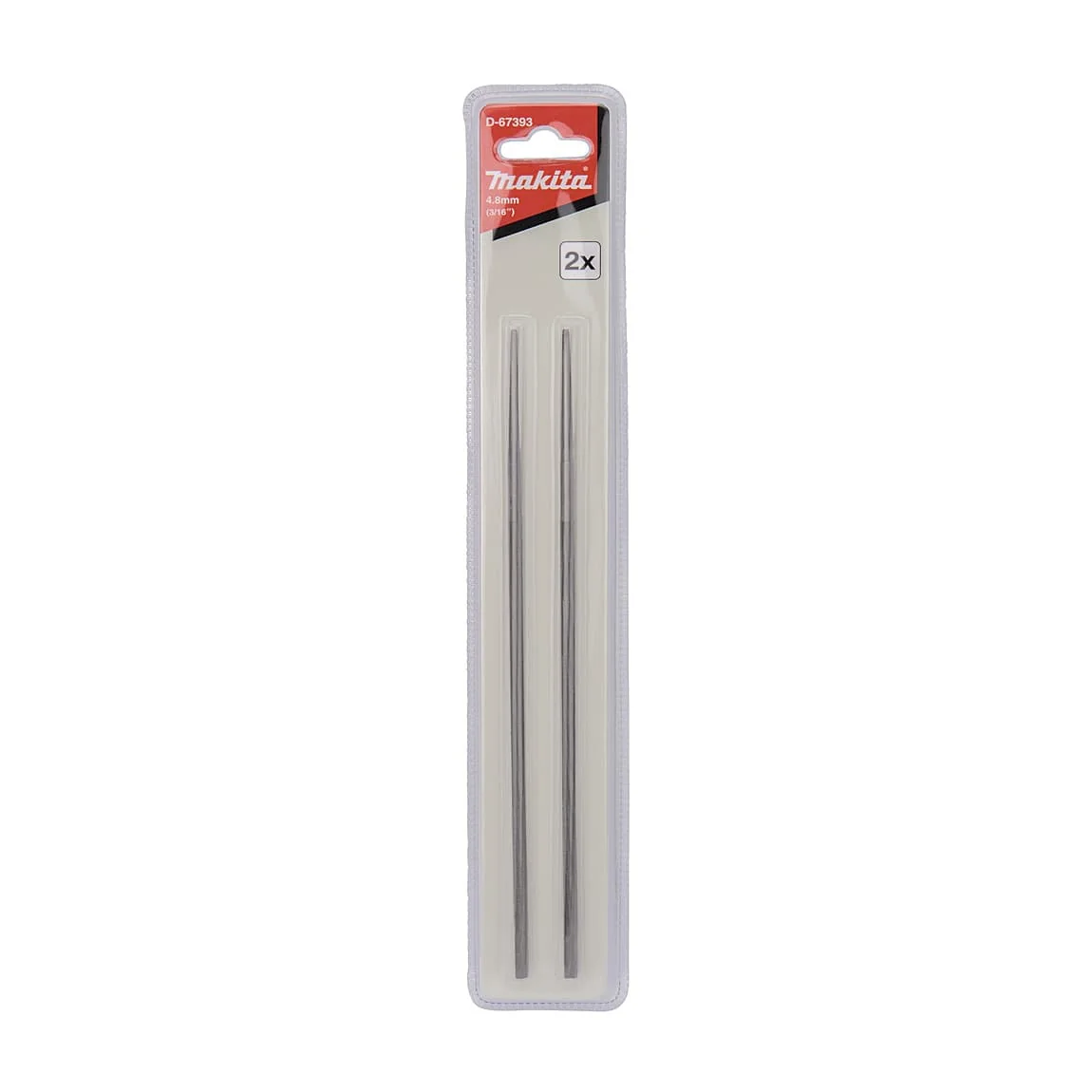 Makita 4.8 mm (3/16 inch) x 256 mm Round File (Pack Of 2 Pcs), D-67393