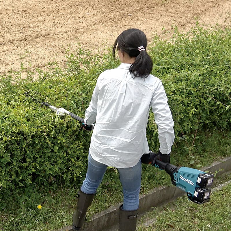 Makita 18V X 2 LXT BL Multi Function Power Head Brush Cutter with Grass Trimming Attachment (Bare Tool), DUX60ZM3