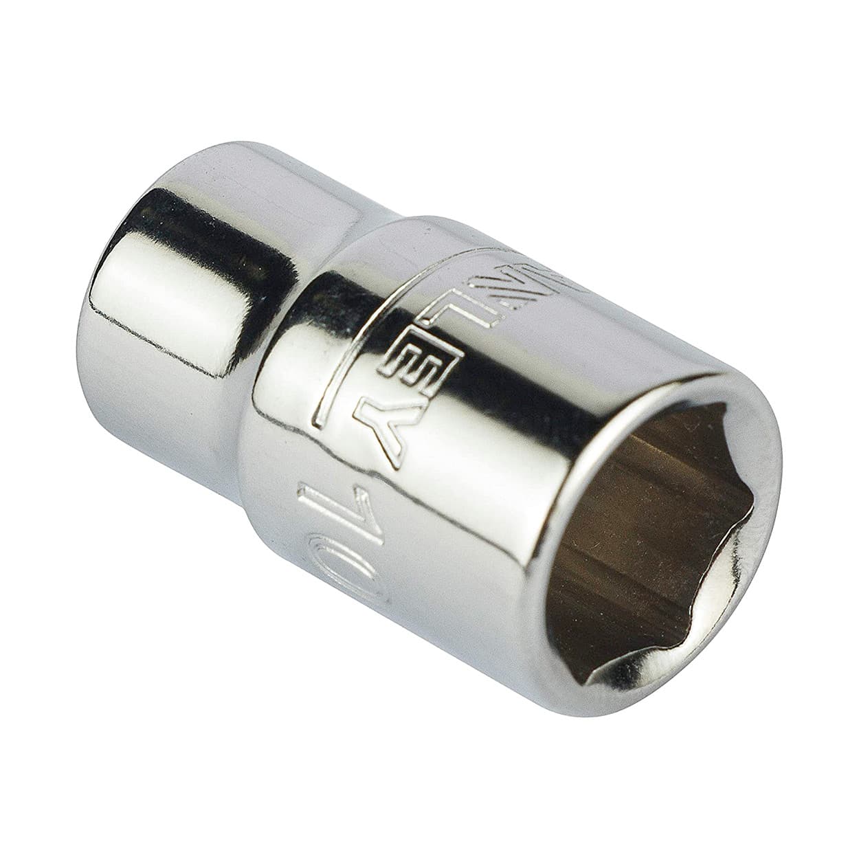 Stanley 5 mm, 1/4 Inch Sq. Drive Chrome Vanadium Steel 6 Point Standard Socket, STMT72875-8B