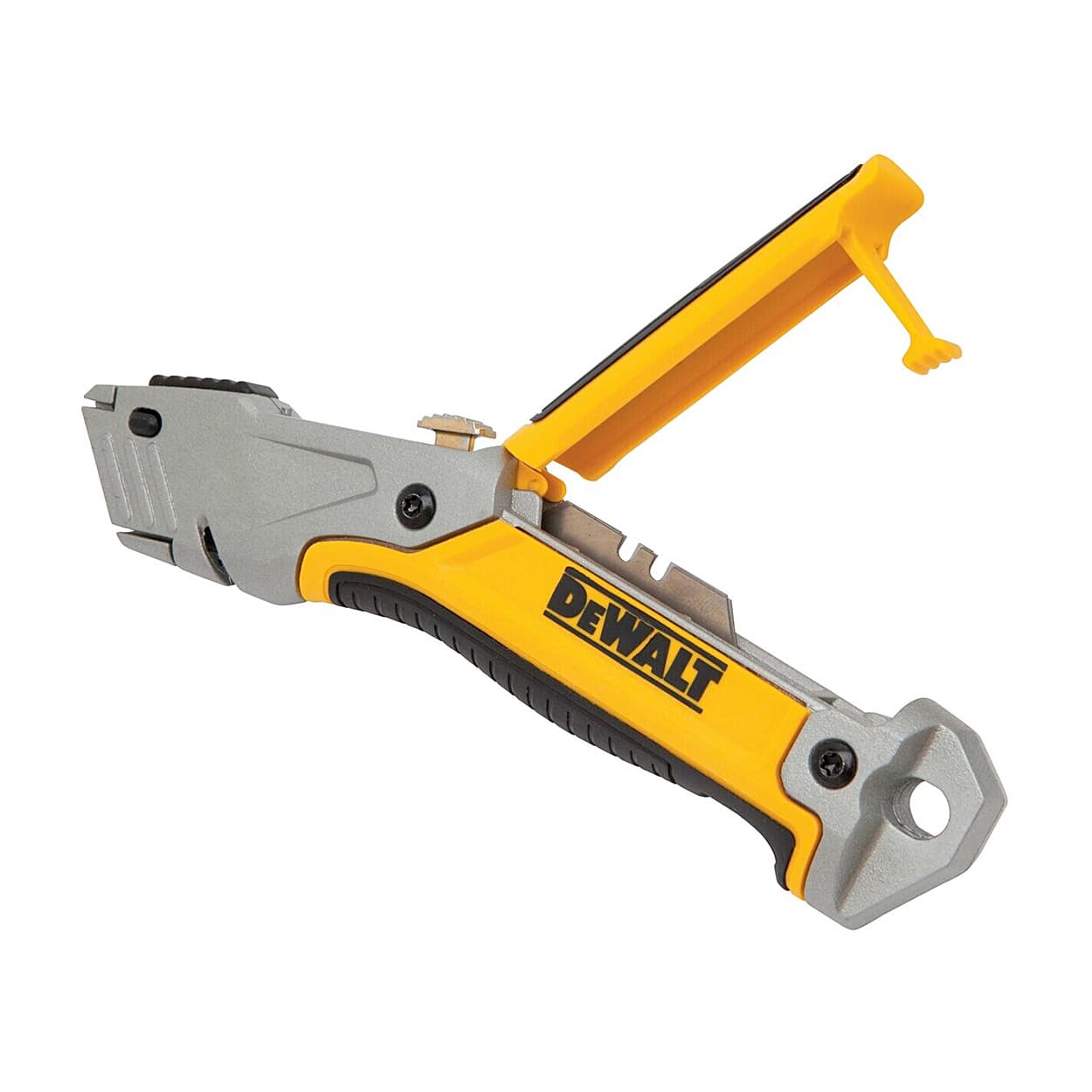 Dewalt 61 mm Retractable Blade Utility Knife With 5 Replaceable Blades, DWHT10046-0
