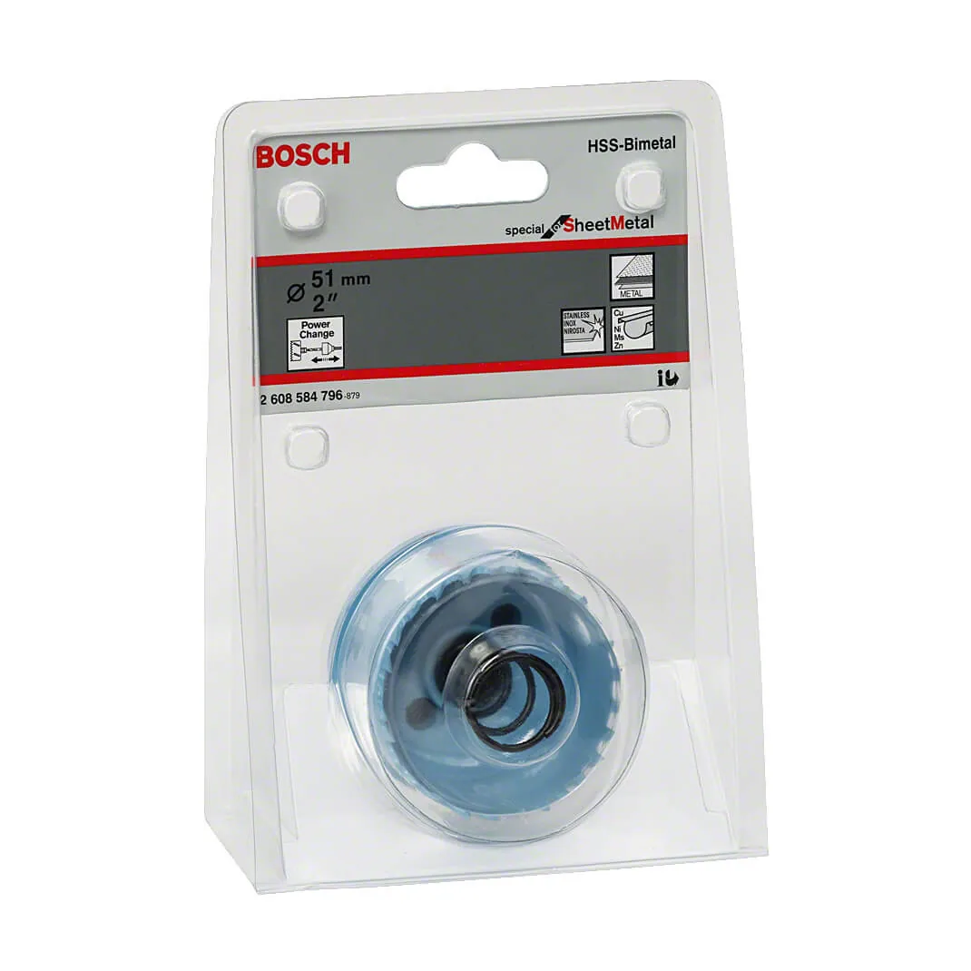 Bosch 51 mm Sheet Metal Power Change Adapter, 2 608 584 796