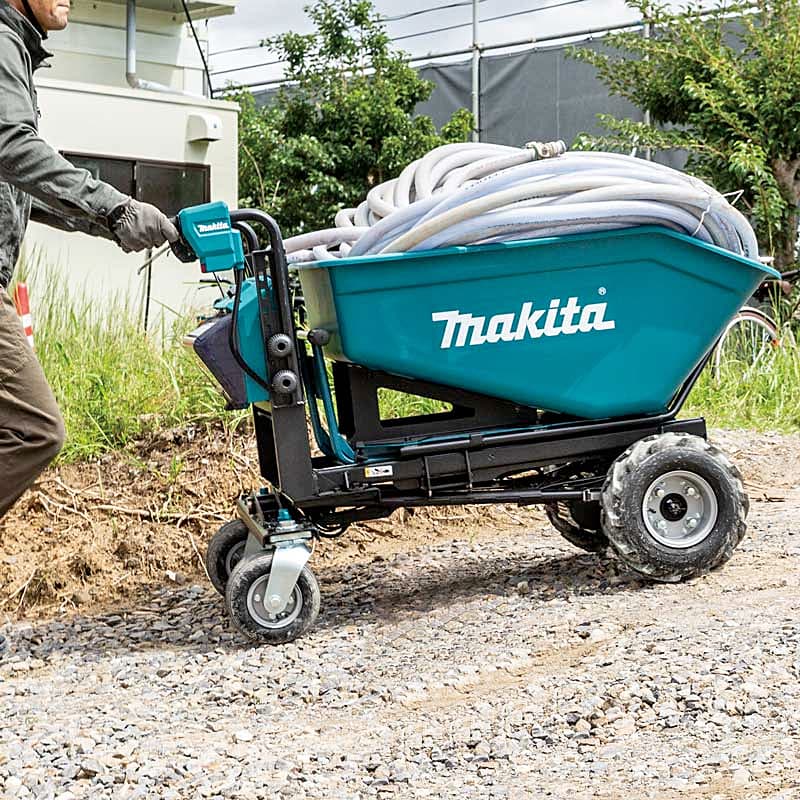 Makita 300 kg Load Capacity 18V X2 (36V) LXT BL Battery Powered 4 Wheel Wheelbarrow (Bare Tool), DCU602Z