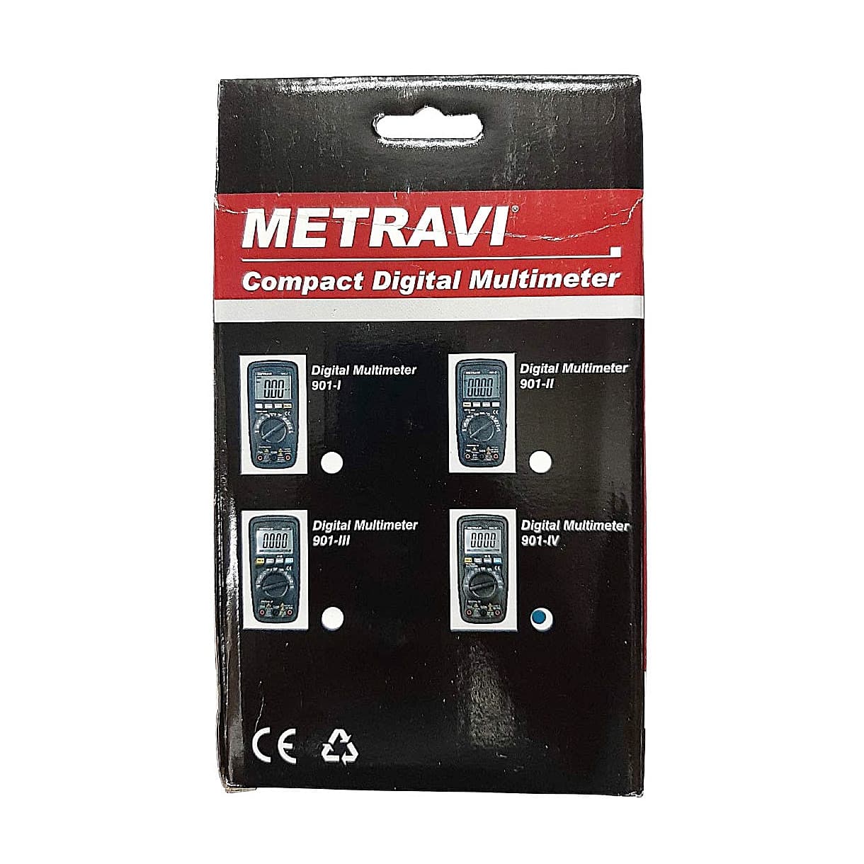 Metravi 3-5/6 Digits / 1000V Digital TRMS Multimeter, 901-IV