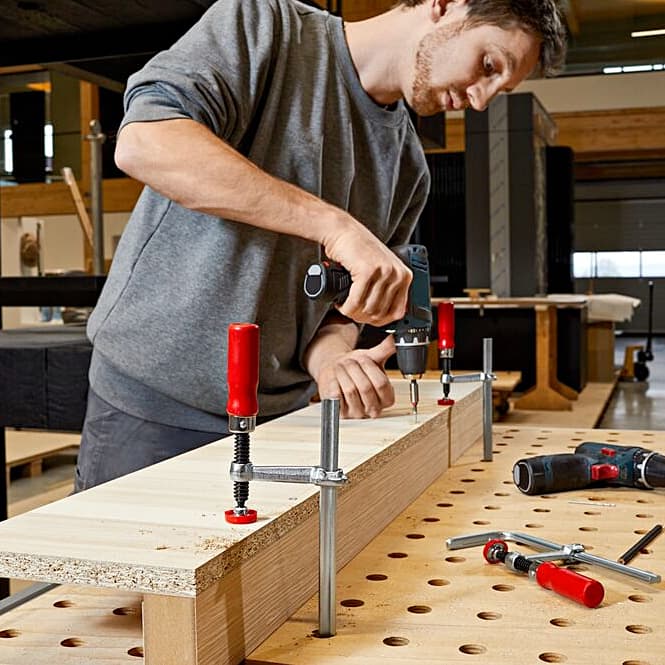 Bessey 120 mm All-Steel Table Clamp, GTR12