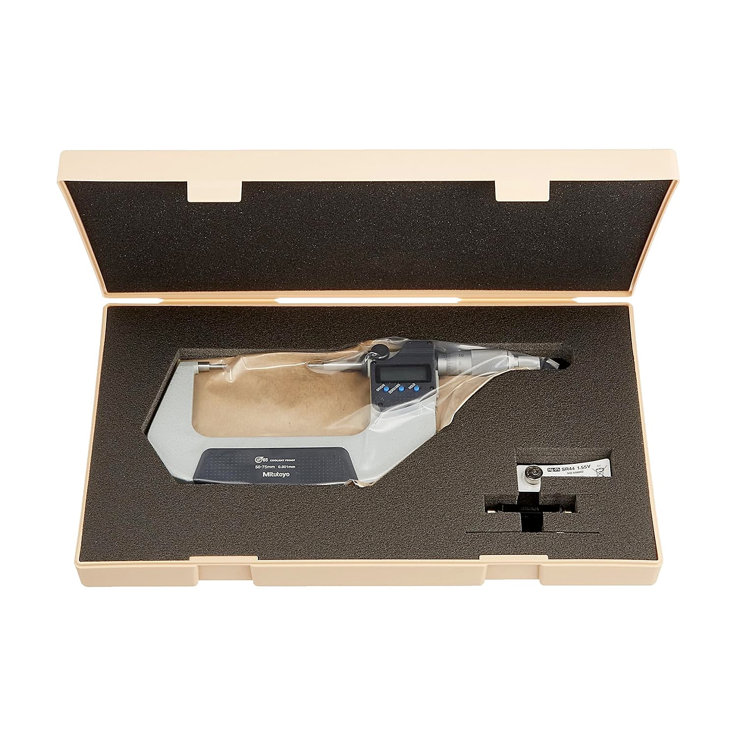 Mitutoyo 50 - 75 mm Digital Spline Micrometer (Type A), 331-253-30