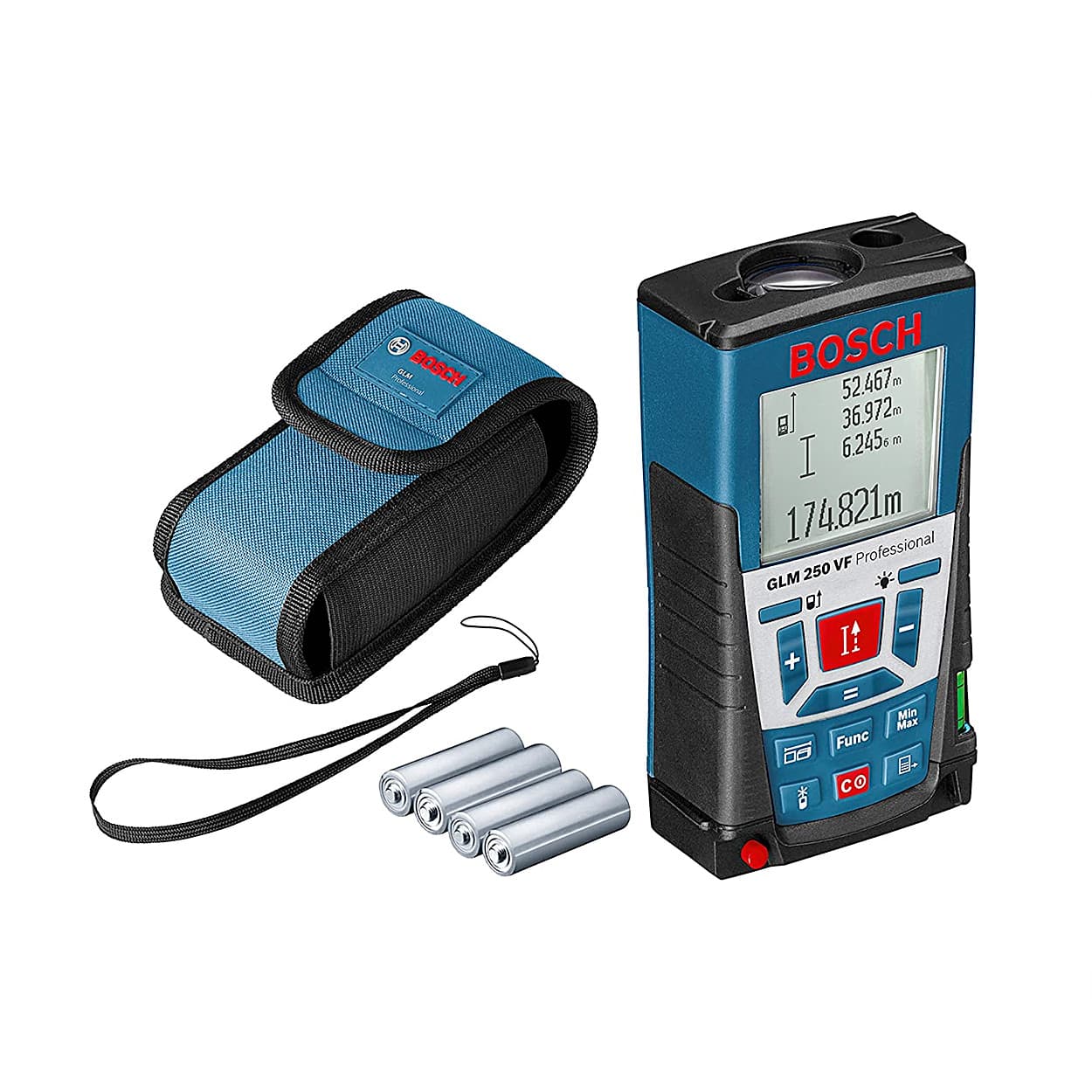Bosch 250 Mtr Professional Laser Measure, GLM250VF