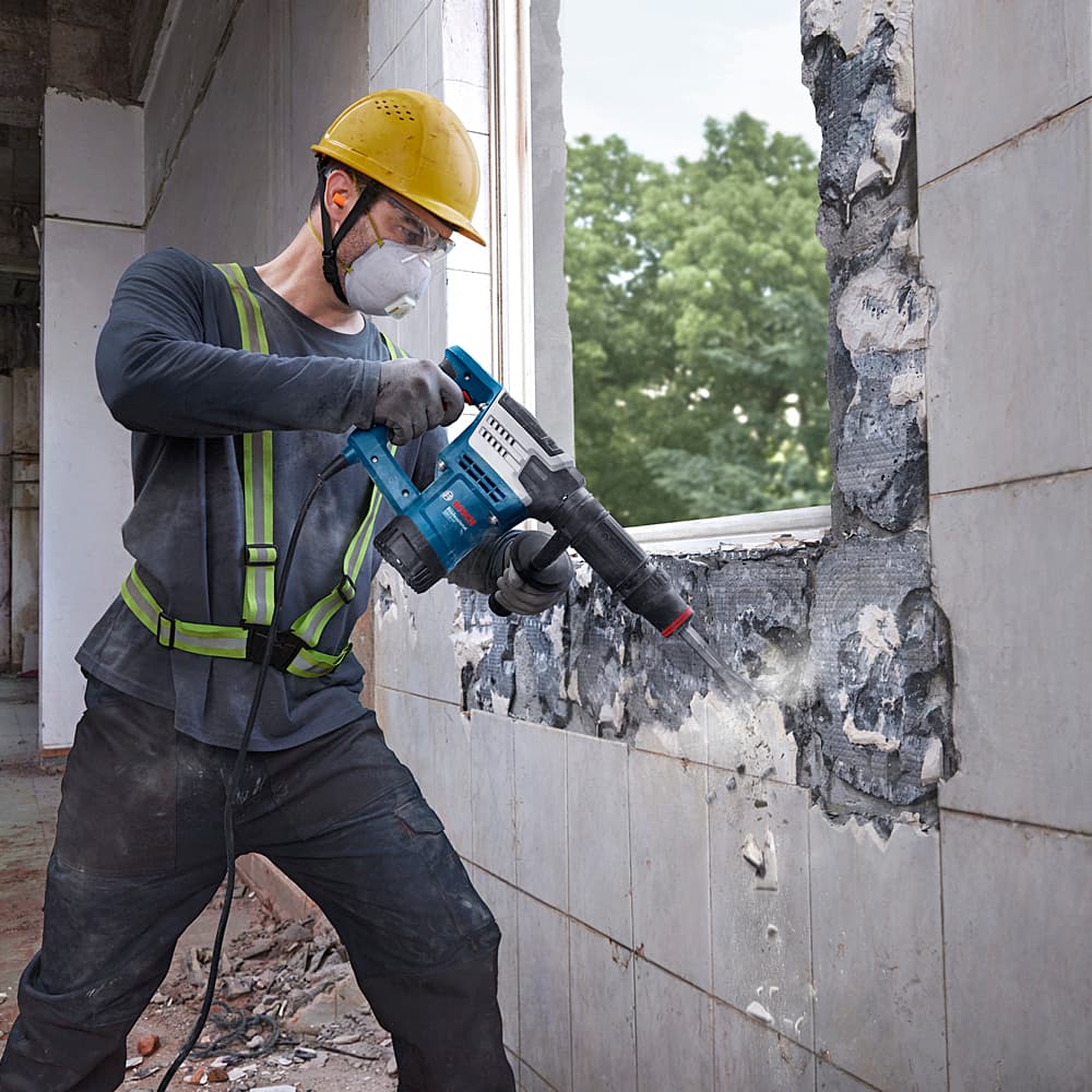 Bosch 1100 W Professional Demolition Hammer (Breaker With Hex), GSH 5 HX