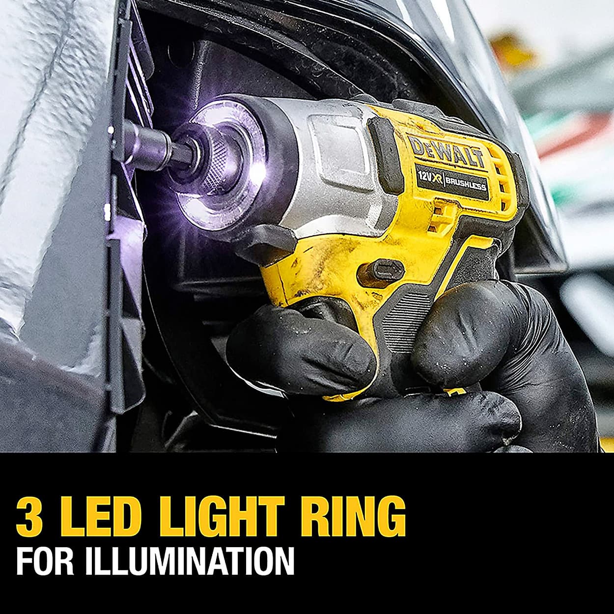 Dewalt XTREME 12V Li-ion Sub-Compact Series Cordless 1/4" Impact Driver with Brushless Motor 2x 2Ah Batteries Included, DCF801D2-QW
