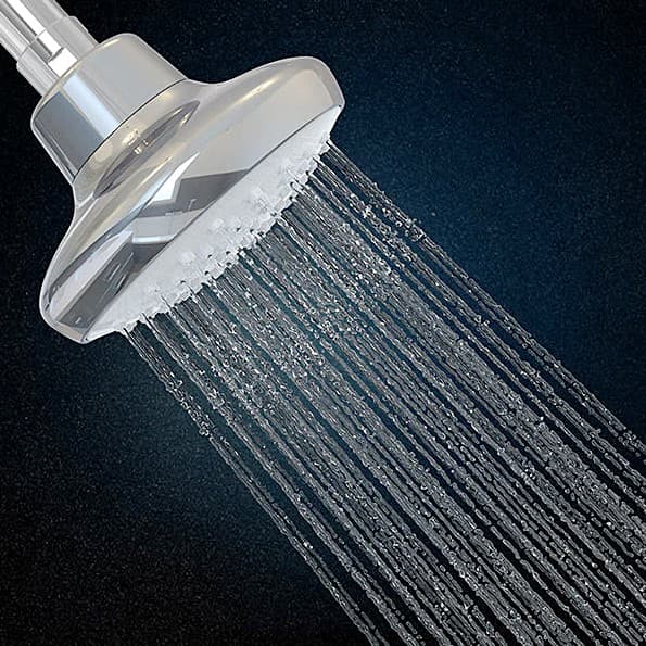 Kohler Complementary Single Function Shower Head With Shower Arm & Flange In Polished Chrome Finish, K-16356IN-A-CP