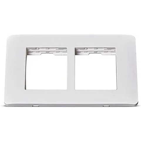 Schneider Electric Zencelo 4 M Grid & 4 Module Cover Frame - White (Pack of 10 Pcs), IN8404C