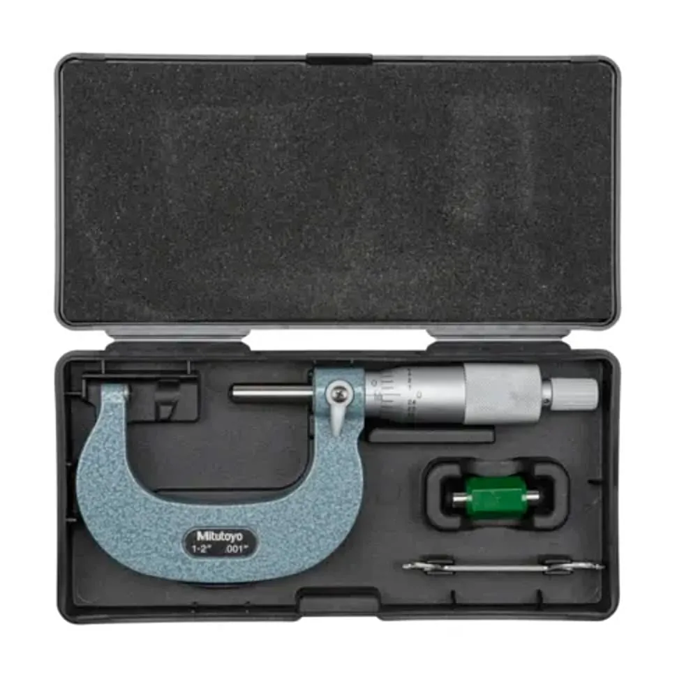 Mitutoyo 1 - 2 inch Spherical Anvil Tube Micrometer (Type F), 115-242