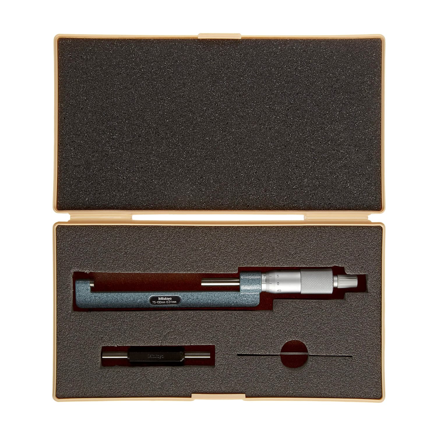 Mitutoyo 75 - 100 mm Hub Micrometer, 147-304