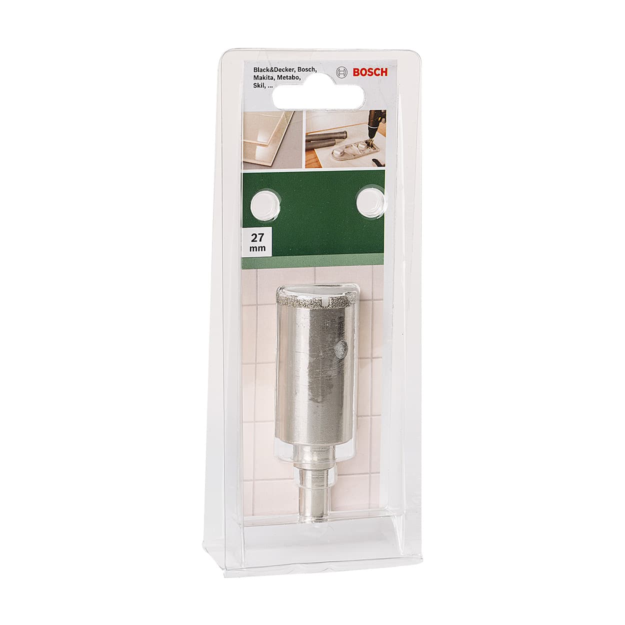 Bosch 27 mm Dia. Diamond Holesaw, 2 609 256 C86