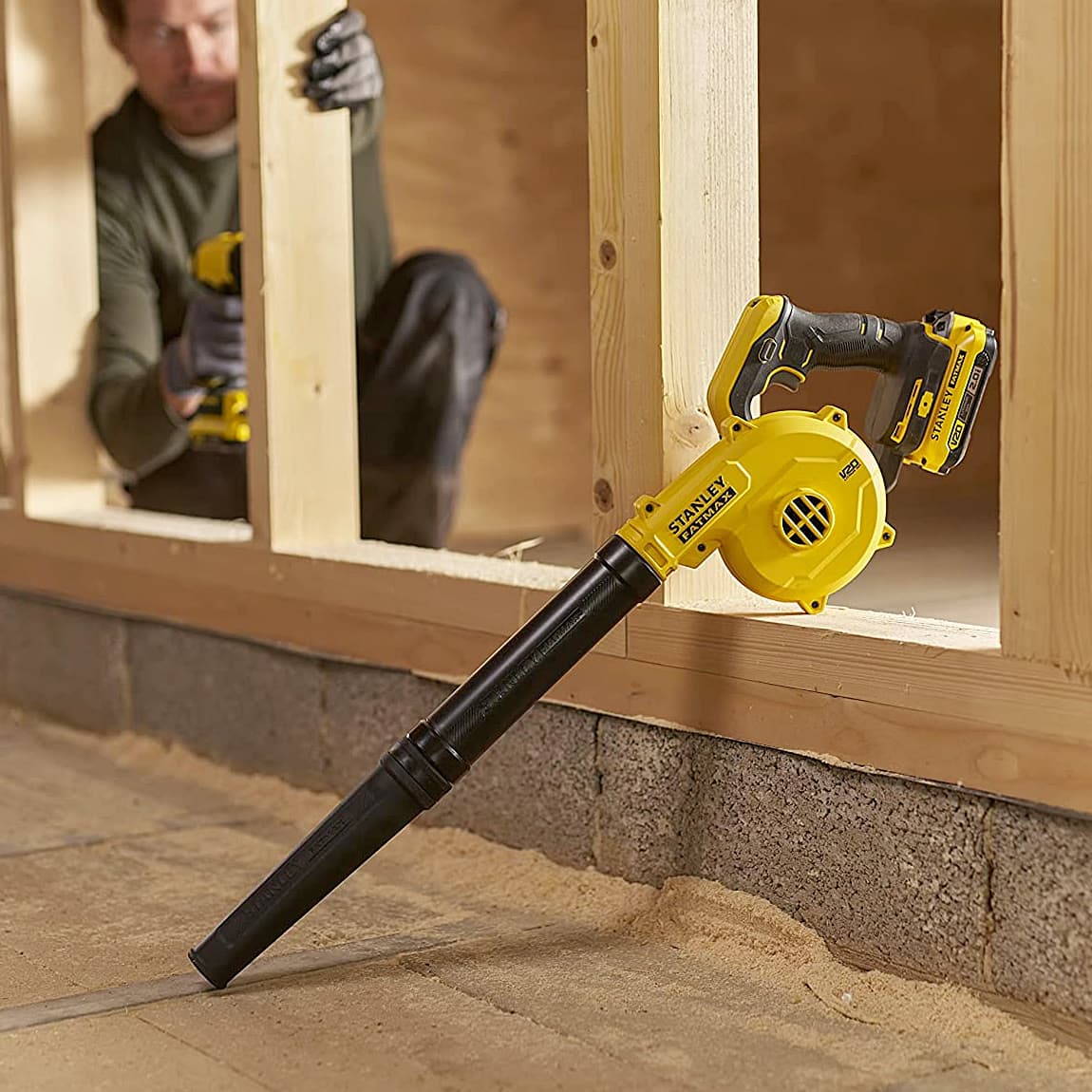 Stanley 160 m3/hr 20V FatMax Cordless Brushless Blower (Bare Tool), SCBL01-B1