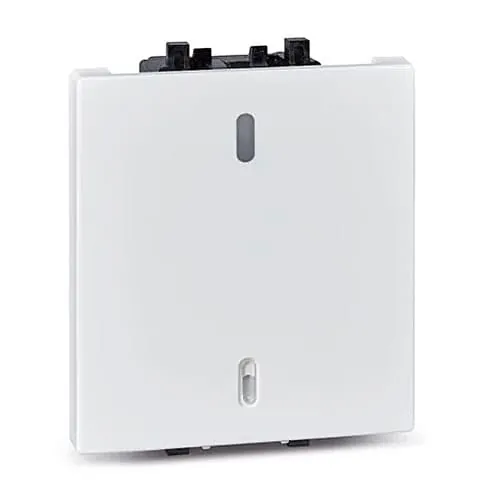Schneider Electric Zencelo 16 - 20 Amp 2 Way 2 Module Switch - White (Pack of 10 Pcs), IN8422/16