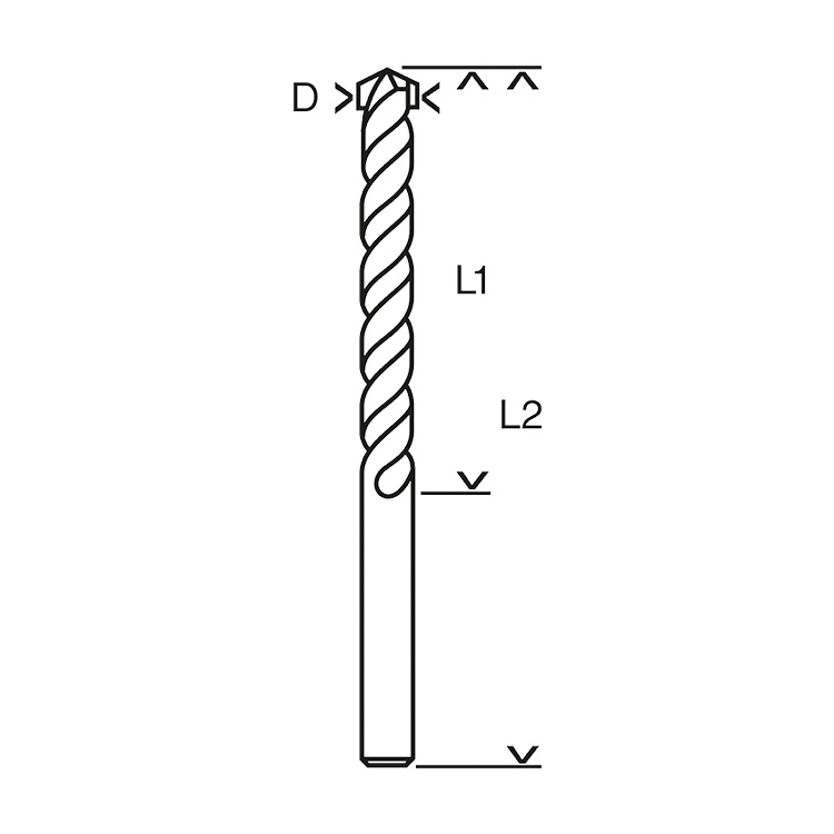 Bosch 8.00 x 120 mm CYL - 1 Masonry Drill Bit, 1 609 200 209