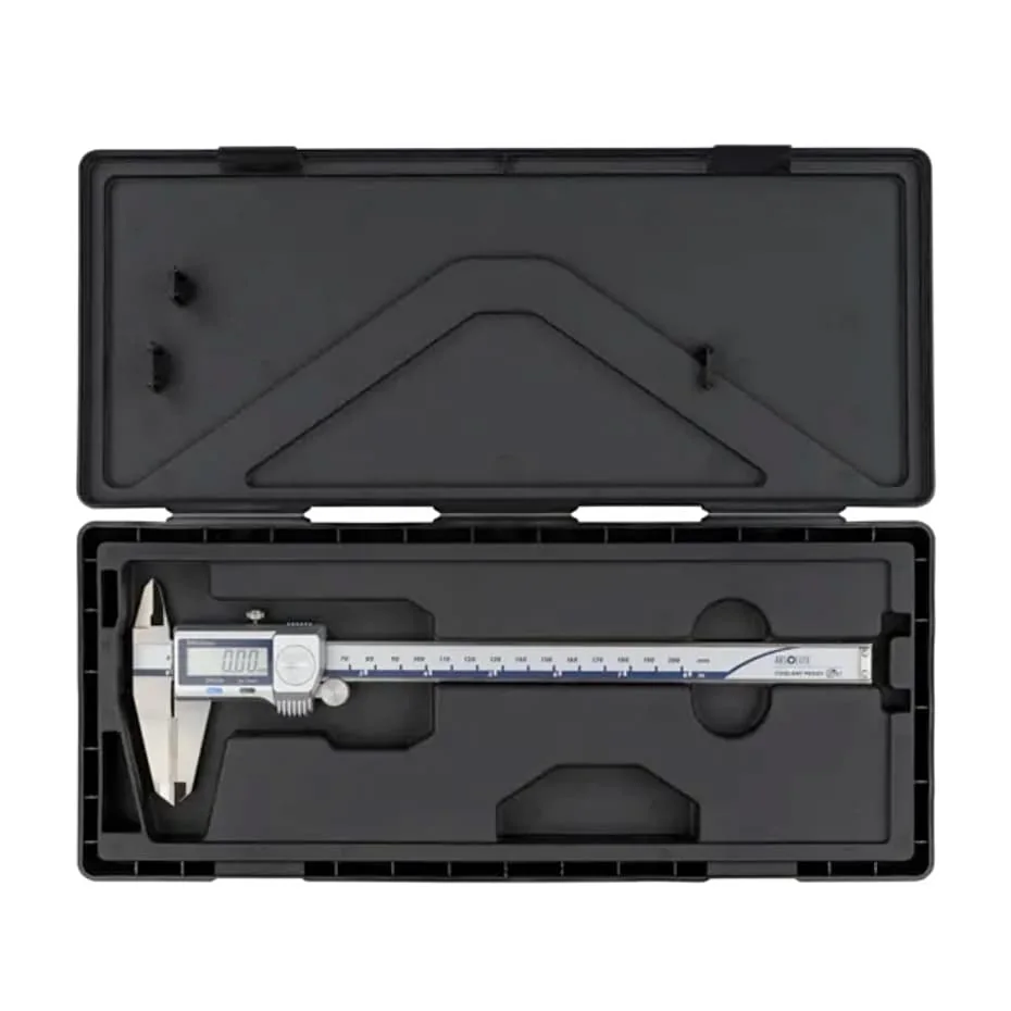 Mitutoyo 200 mm / 8 inch Absolute Digital Caliper without SPC Data Output (IP67 Coolant-Proof), 500-753-20